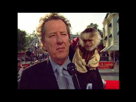 Pirates of the Caribbean: At World's End: Premiere Geoffrey Rush "Captain Hector Barbossa" Interview