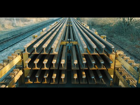 Long rails, sleepers and switches: Across the construction track to Fehmarn