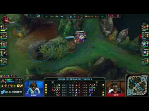 C9 vs FOX: Best of 3 - Day 2 Week 6 NA 2017 Spring Split
