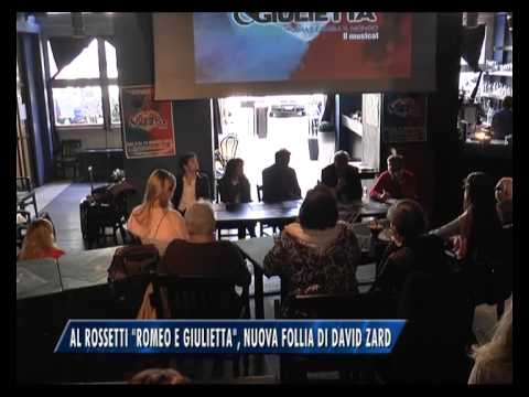 23/04/2015 - ARRIVA AL ROSSETTI ROMEO E GIULIETTA, LA NUOVA FOLLIA DI DAVID ZARD