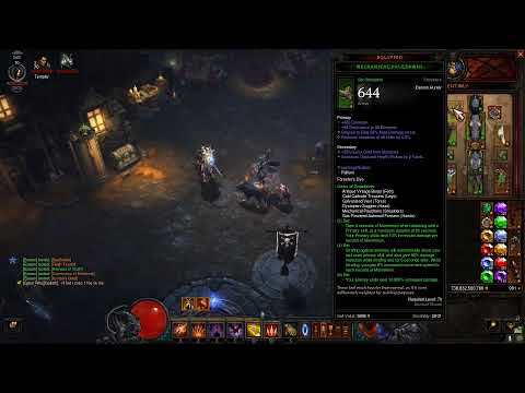 Diablo 3 - Demon Hunter GOD build { Speed GRift }