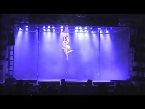 2nd Place Winner Miss Pole Dance America 2015 - Charlee Wagner "Day Of The Dead"