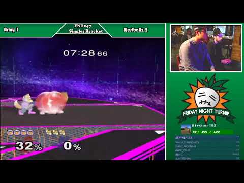 Friday Night Turnip #47 - G2 | Westballz (Fox) Vs. TS | Army (Ice Climbers) - Winners Finals