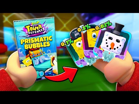 SpongeBob TD, But I Added CARD PACKS..