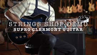 Video thumbnail for +++ STRINGS SHOP DEMO : SUPRO CLERMONT GUITAR +++ by Strings Shop