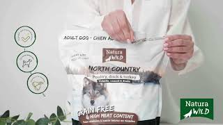 Natura Wild Dog North Country Adult для взрослых собак с избыточным весом (курица, утка, индейка)