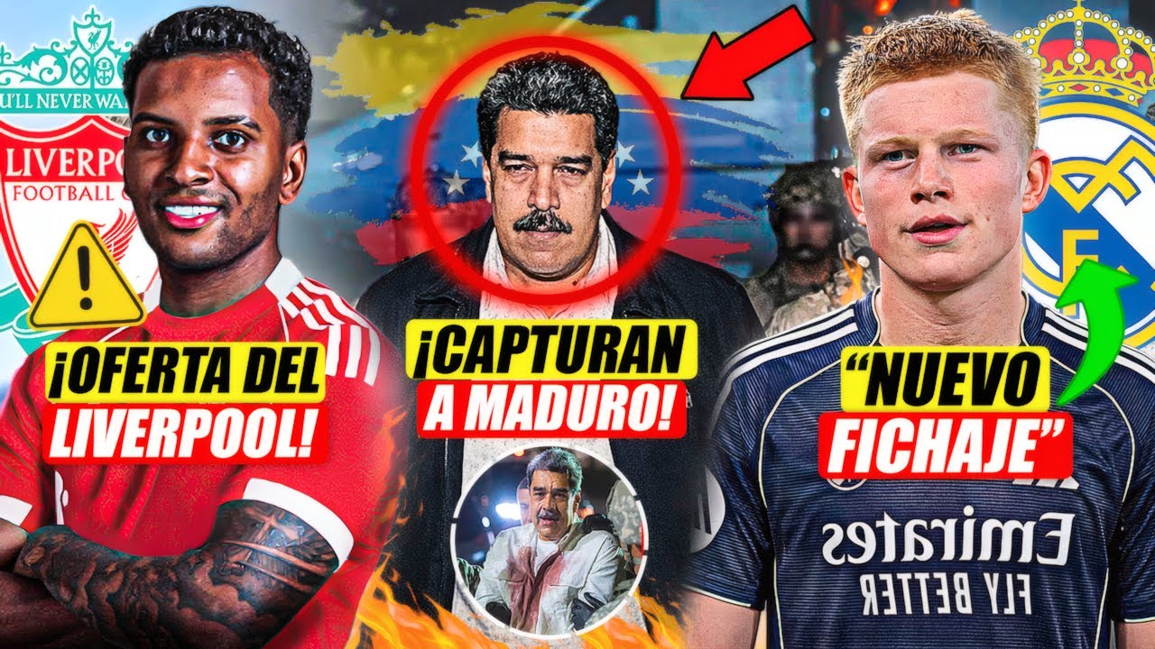 💣 ¡VENEZUELA ES LIBRE! | OFERTA DEL LIVERPOOL POR RODRYGO GOES | NUEVO FICHAJE DEL REAL MADRID