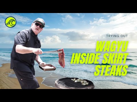 HEB Wagyu Inside Skirt Steaks - Fajitas at SAPO BBQ KAMADO