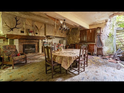We Stumbled Upon an Abandoned and Fully Furnished French Farmhouse!