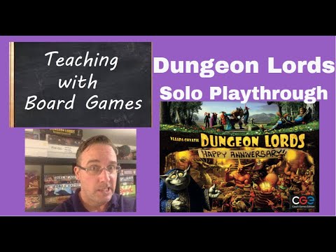 Teaching With Board Games - Dungeon Lords