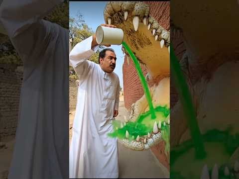 رجل يهرب بحياته بعد تسميم صغار التمساح