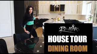 RO-MiNA - House Tour - Dining Room & Wine Bar