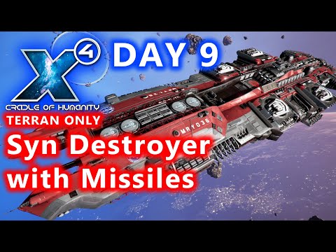 TERRAN Only [Day09] - Syn Destroyer Test Ride - X4 Cradle of Humanity - Captain Collins