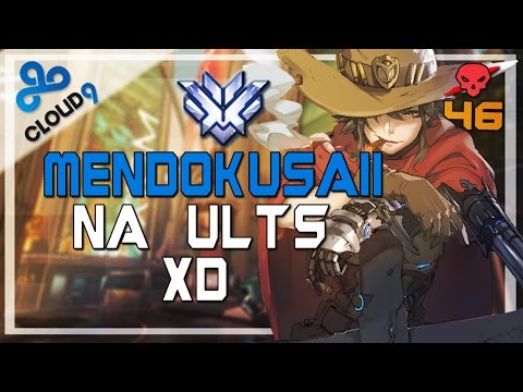 C9 Mendo - NA Ults xD 46 kills in Numbani
