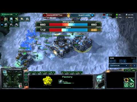 Starcraft Heart of the Swarm - Monty vs Luolis