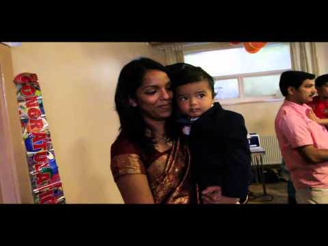 izaak akshaya febin  1 st birtday