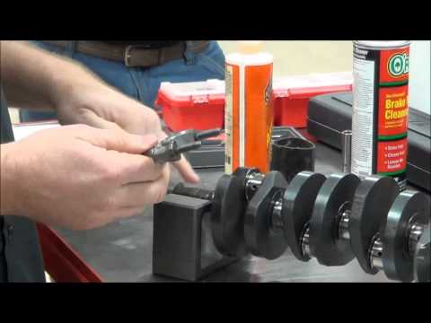 How to use Plastigage to measure journal clearance on a Ninja ZX GSXR Vrod R1 R6