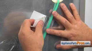 How to: Frigidaire/Electrolux Ice Maker Fill Tube Assembly 241850615