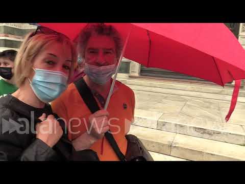 Florence, the Duomo reopens on May 1st: "Happy to see the city, even in the rain."
