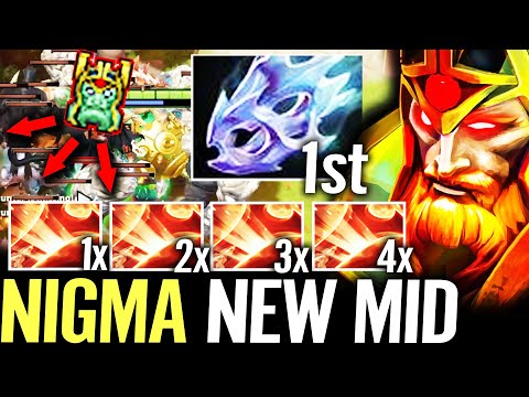 🔥 NIGMA Wraith King NEW MID — Moonshard 1st Slot MAX AS NEW STYLE by Mind Control Dota 2 Pro