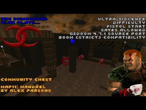 DWMegawad Club Playthrough: Community Chest (+MIDI Pack) - MAP11 - Mandrel