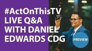 PREVIEW: Daniel Edwards Casting Director LIVE Q&A! video