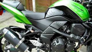 preview picture of video 'Kawasaki Z750 09 - with mods'