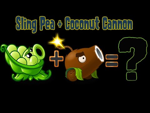 Plants vs Zombies 2 fusion - Tiraguisantes + Cococañon