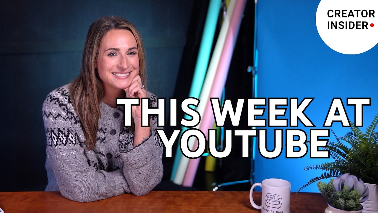 This Week at YouTube: YouTube Create Improvements and Seller-level Shopping Performance Data in YTA!