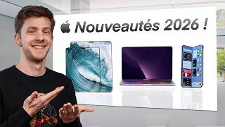 iPhone 18,  Macbook, iPad, iPhone pliant : Les nouveautés Apple 2026 !