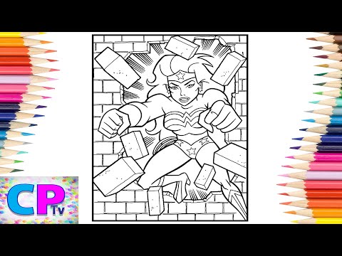 Wonder Woman Coloring Pages/Wonder Woman from Avengers Coloring Pages/Syn Cole - Gizmo [NCS Release]