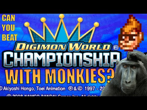 Can you beat Digimon World Championship with just Monkies?