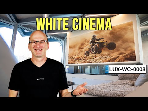 Home cinema in an ultra-modern, industrial-style living room [Project Code: LUX-WC-0008]