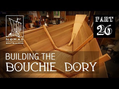 Building the Bouchie Dory - Part 26 - Filleting the chines