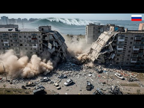 Shocking 8.7 M in Kamchatka, Russia! Waves up to 13 feet prompt evacuations in USA and Japan.