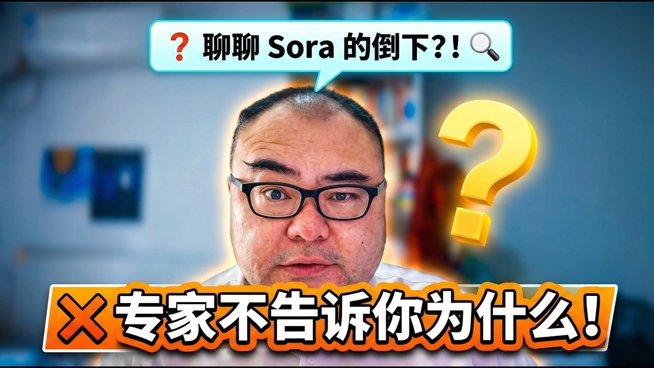 聊聊Sora的倒下，以及为什么倒下