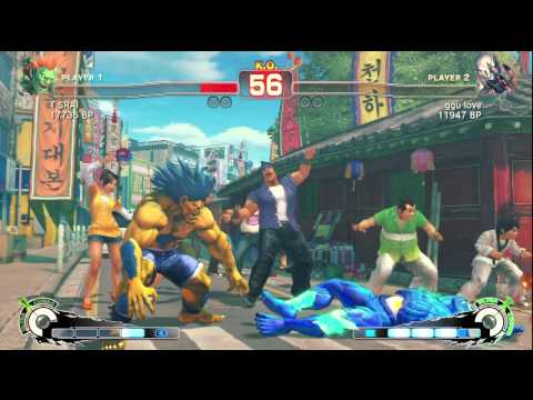SSF4: T SRAI (Blanka) VS ggu love (Seth)