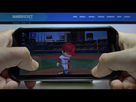 Gaming Quality Test on Doogee S40 - Baseball 9 Gameplay