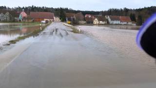preview picture of video 'Hochwasser in Thann'