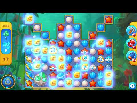 Fishdom 5634 Super Hard Level - NO BooSTERS