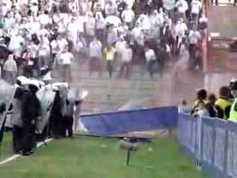 Finał Pucharu Polski Legia - Wisła (rozróba)