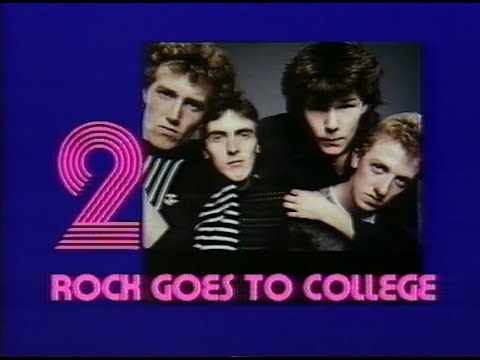 Monday 2nd February 1981 BBC1 - Nationwide - Rock Goes to College - Triangle
