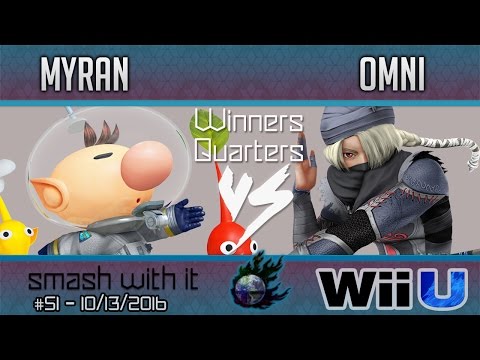 Smash With It 51 - Myran vs. Omni - Wii U Singles Winners Quarters