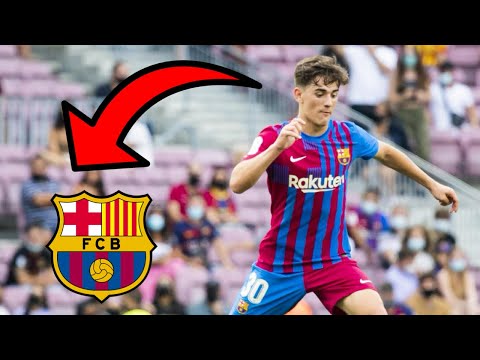16-year-old Pablo Gavi’s Barcelona Debut against Getafe 2021/22!