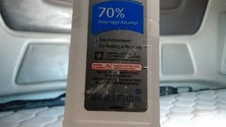 You Have Bed Bug In Your Bed? or Semi Truck Brakes Freeze Up? Two Tips Using Isopropyl Alcohol.