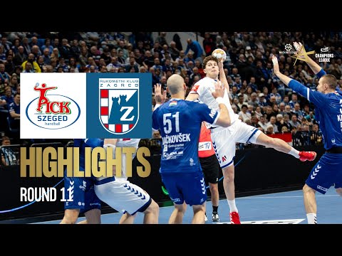 OTP Bank - PICK Szeged  🆚 HC Zagreb | Round 11 | Machineseeker EHF Champions League 2024/25