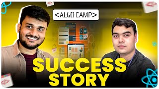 Cracked Job from AlgoCamp | Success Story | Backend Course