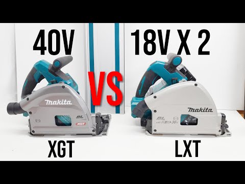 Makita 40v Plunge Saw Review | Is it Better than the Makita 18v x2 Makita Track Saw