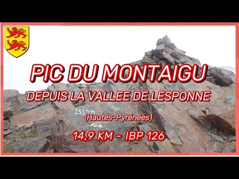 Ascension du pic du Montaigu - 14,9 km - IBP 126 - 🌞🌞🌞🌞