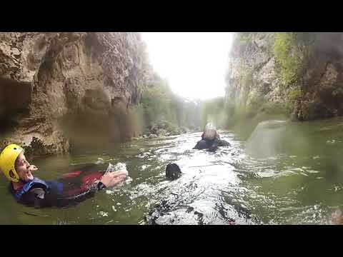 Canyoning on Cetina river 2014